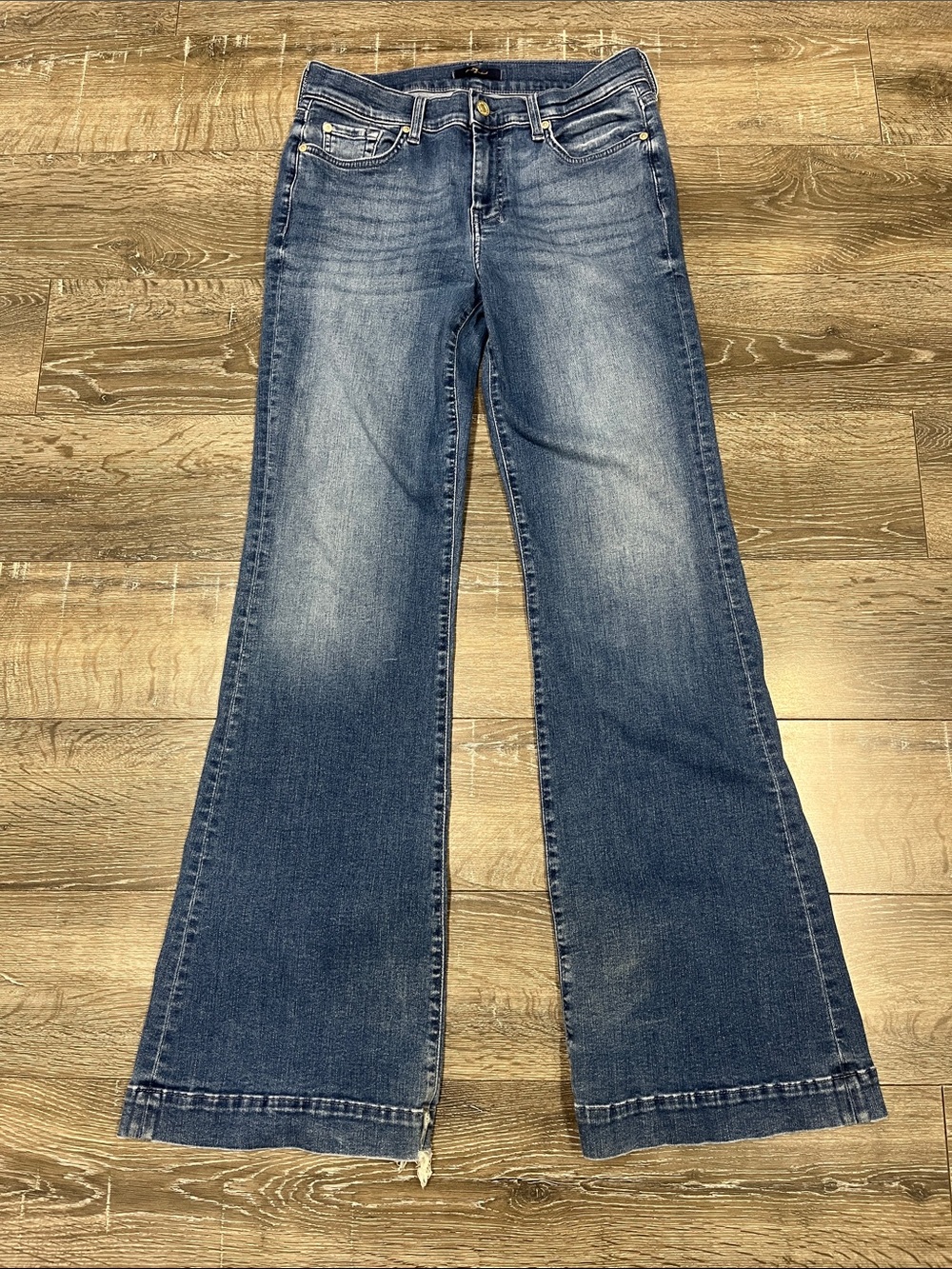 7 For All Mankind Modern DoJo in the Slim Evolution Almost Love jeans size 28